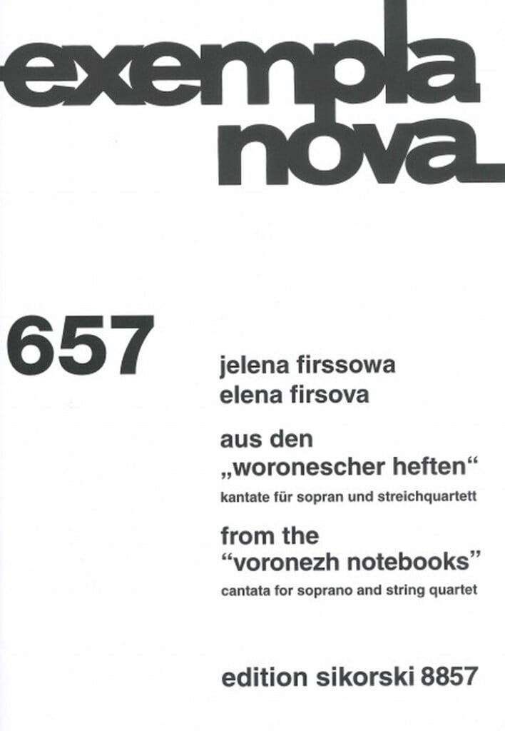 From the Voronezh Notebooks